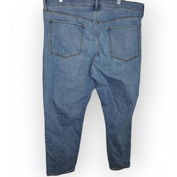 Old Navy Women's Plus Size High Rise OG Straight Built in Warm Jean size 18 - Picture 4 of 7